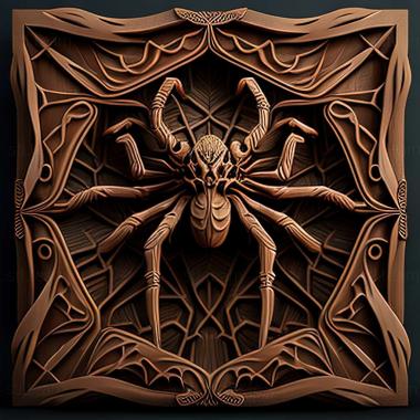 3D model spider (STL)